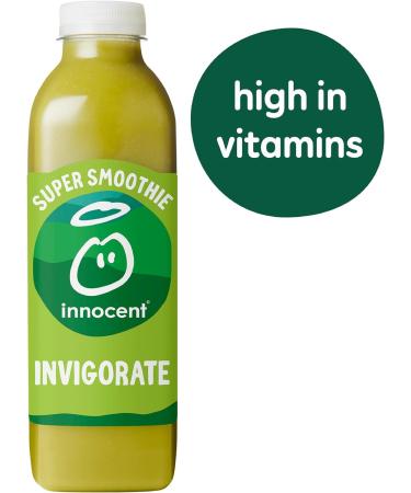 innocent Kiwi Cucumber Apple & Matcha Invigorate Super Smoothie with Vitamins 750ml - Buy Online on GoSupps.com