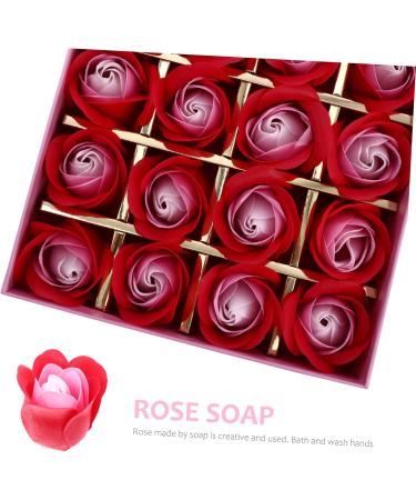 POPETPOP 2 Boxes Rose Soap Soap Flowers Floral Soaps Mom Birthday Rose Petals Artificial Rose Scented Soap Shower Soap Scented Soaps Christmas Roses Mother - Buy Online on GoSupps.com