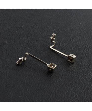 50 Sets Eyeglass Nose Pad & Holder - Stainless Steel Repair Parts for Welding Goggles | Buy Internationally - Buy Online on GoSupps.com