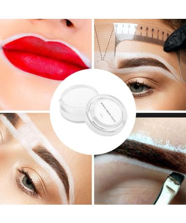 White Brow Paste 10g - Perfect for Permanent Makeup Eyebrow Mapping & Design - Buy Online on GoSupps.com