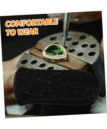 Beaupretty 60 Pcs Reusable Anti-Cut Finger Cots - Convenient Finger Protectors for Carving & DIY Projects - Buy Online on GoSupps.com