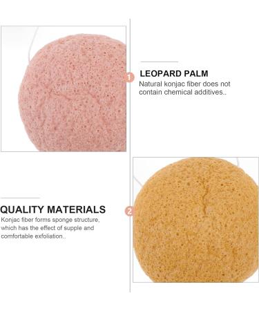 Buy EXCEART 6pcs Konjac Face Wash Sponges - Eco-Friendly Cleansing Makeup Remover Wipes - Assorted Colors for Skincare & Beauty - Buy Online on GoSupps.com