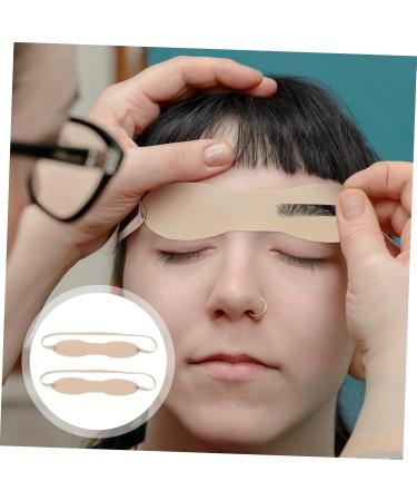 FOMIYES 30 Pcs Eyebrow Practice Skin Silicone Eyebrow Practice Headband Fake Skin Eyebrow Pencil Real Person 22X3X0.2CMx3pcs As Shownx3pcs - Buy Online on GoSupps.com