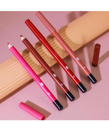  G n rique Lip Pencil Collection - 12 Long-Lasting Matte Colors Smudge-Proof Beauty | Long-Lasting Lip Liner Pencil For Women Girls Teens Wife Friends Family Sister Birthday Christmas Party - Buy Online on GoSupps.com