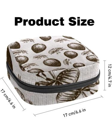 Fossil Insect Tie Storable Pocket for Women & Girls - Menstrual Cup Holder Bag | 7 Color Options - Buy Online on GoSupps.com