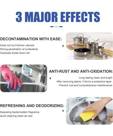 WOSLXM Bubble Cleaner Foam Spray All Purpose Rinse Cleaning Foam Bubble Cleaner Foam Heavy Oil Stain Cleaner Grease And Dirt Remover Foam Spray All Purpose Bubble Cleaner Foam Spray (100ML-1P) - Buy Online on GoSupps.com