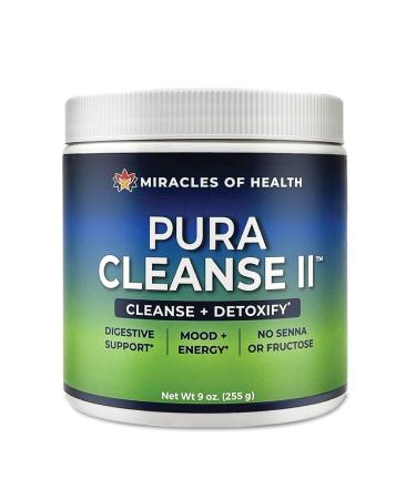 Miracles of Health Pura Cleanse II Super Herb & Fiber Detox Drink