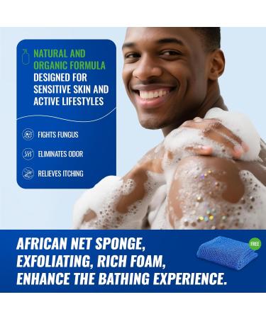 CHARMPOO Natural Antifungal Body Wash: Tea Tree Fights Fungus Eliminates Odor Relieves Itching Formula for Sensitive Skin and Active Lifestyles 16.3 FL OZ - Buy Online on GoSupps.com