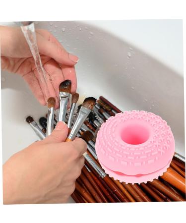 Ipetboom Dry Makeup Brush Cleaner | Effective Makeup Brush Cleaning Pad | Constant Temperature Pink Washer for Flawless Application - Buy Online on GoSupps.com