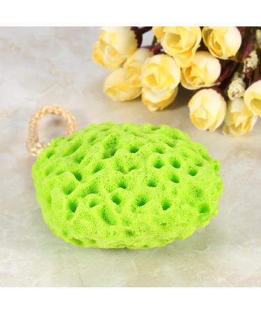 4 Colors Beauty Soft Sponge Body Shower Exfoliator - Orange Bath Scrubber for Home Spa & Cleansing - Buy Online on GoSupps.com