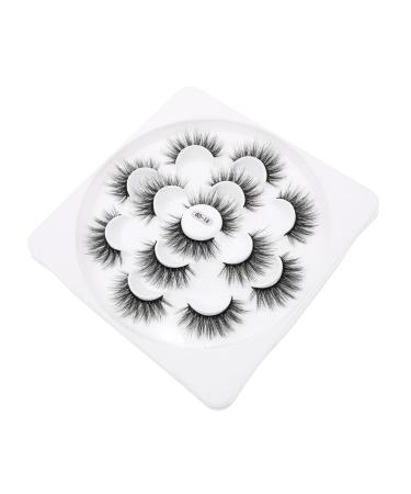 minkissy 2 Boxes 6d False Eyelashes Woman Makeup False Lash Fake Lashes Natural Lash Extension Accessories Fluffy Volume Lashes Fake Eyelashes Accessories for Girls Chemical Fiber