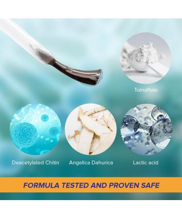 Extra Strength Toenail Fungus Treatment - 1% Tolnaftate for Discolored Nails & Athlete's Foot (30ml) - Fast-Acting OTC Formula - Buy Online on GoSupps.com