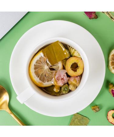Lemon Lotus Leaf Tea Flower Tea 200g/bag Lemon Hawthorn Lotus Leaf Combined scented tea - Buy Online on GoSupps.com