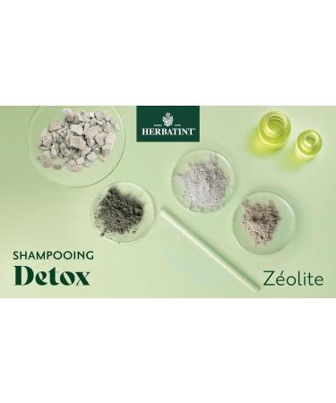 Herbatint Shampoo Detox Detoxifying and Revitalizing Shampoo - 260 ml | Cleanses and Frees Scalp and Hair from Impurities | Cosmos Organic Certified 98% Natural Ingredients Vegan - Buy Online on GoSupps.com