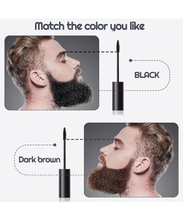 Men's Eyebrow Cream - Waterproof & Durable 8.5g with Brush Easy Filling in Dark Brown - Buy Online on GoSupps.com
