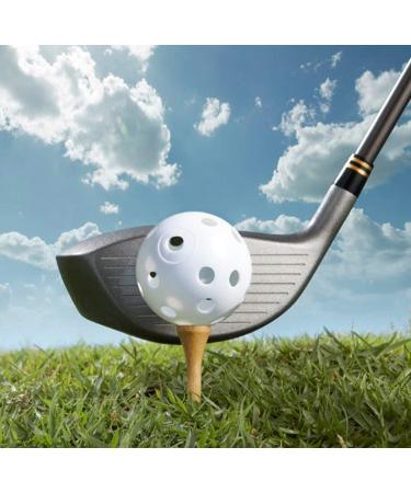 Colored Practice Golf Balls - 24 Pack Hollow Plastic Balls for Indoor/Outdoor Training - Buy Online on GoSupps.com