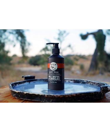 Blazing Saddles Body Wash - Western Leather, Gunpowder, Sandalwood & Sagebrush - 8 fl. oz - Buy Online on GoSupps.com