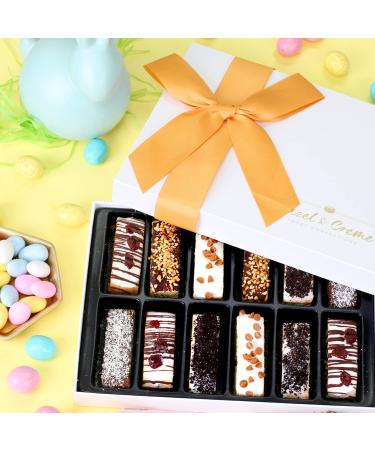 Hazel & Creme Biscotti Gift Baskets - Extra Large Gourmet Gift Box for Mother's Day, Birthday, Holiday, Sympathy - Perfect for Him or Her and Corporate Gifting - Buy Online on GoSupps.com