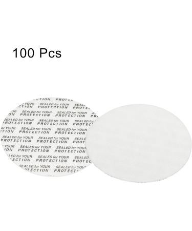 PATIKIL 51mm/2.01" Foam Lid Liner 100Pack PS Foam Resistant Tamper Pressure Sensitive Seal for Bottle Cap Liners Seals - Buy Online on GoSupps.com