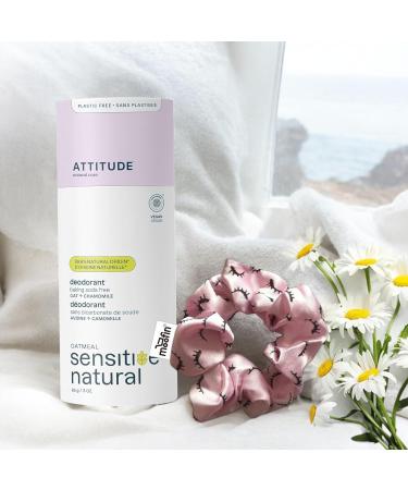 Buy Attitude Deodorant for Women - Aluminum Free Baking Soda Free Sensitive Skin Formula with Oatmeal & Chamomile - Effective All Day Protection - Buy Online on GoSupps.com
