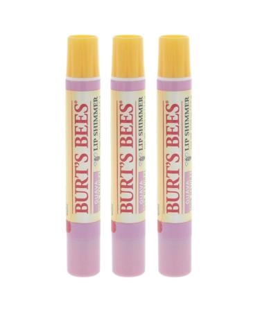 Burt's Bees Lip Shimmer  Guava 0.09 oz (Pack of 3) Burgundy 3 Count (Pack of 1) - Buy Online on GoSupps.com