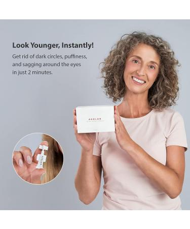 AGELXR Instant Wrinkle Remover Serum | Tightens Wrinkles & Fine Lines | Diminishes Puffy Eyes | Anti-Aging Formula with Argireline | 10 Vials - Buy Online on GoSupps.com