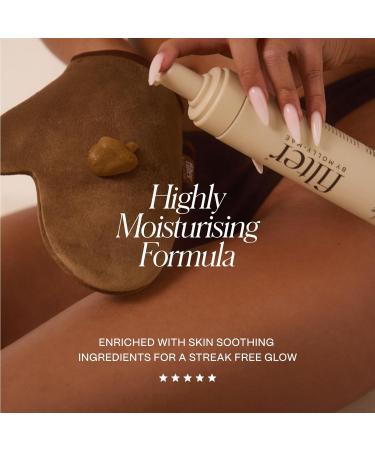 Filter By Molly-Mae Self Tanner Mousse | Dark Natural Color | Fast Drying Self Tan Foam For A Sunkissed Golden Glow | Streak Free Tanning Mousse | Moisturizing Foam | Fast Developing | 6.7oz Dark Mousse - Buy Online on GoSupps.com