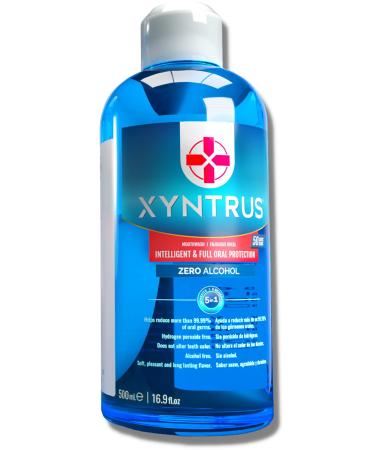 Antiseptic Mouthwash | Bio-Mouthwash XYNTRUS | Mouthwash | Mouthwash | 50 Uses | Mint | 5 Hours | For Viruses | Bacteria | Fungal | Alcohol Free Mouthwash