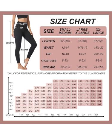 NexiEpoch 4 Pack High Waisted Leggings for Women with Pockets - Tummy Control Workout Pants | Reg & Plus Size - Black (L-XL) - Buy Online on GoSupps.com