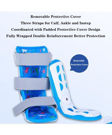 SFKLYU Child Ankle Support Brace - Padded Drop Foot Orthosis for Sprained Ankle & Broken Foot - International Shipping Available - Buy Online on GoSupps.com