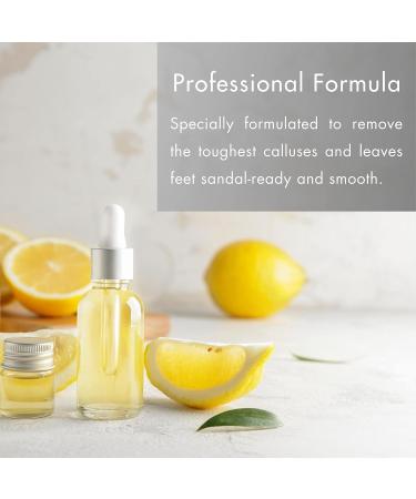 SPA REDI Callus Remover Gel 32oz - Professional Foot Care for Tough Calluses - Lemon Lime Scent - Smooths Dry Cracked Heels - Buy Online on GoSupps.com