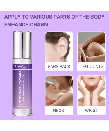 Women Enhanced Pheromones Perfumes - Valentine's Day Roll-on Pheromone Perfume for Women Attracts Men & Fresh Long-Lasting Portable Perfume Cologne Fragrance Parfum - Buy Online on GoSupps.com