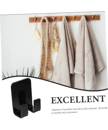 Osaladi 32-Piece Bathroom Hooks Set | Shower Curtain Towel & Door Hooks - Durable Acrylic Hangers for Home Organization - Buy Online on GoSupps.com