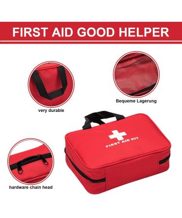 Good Medication Bag Set - 2 Empty First Aid Bags for Travel & Home - Waterproof Medicine Storage for Office & Outdoor Use - Buy Online on GoSupps.com