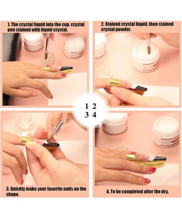 500 Self-Adhesive Nail Stencils for Gel Nails & Extensions - Golden Model Roll - Buy Online on GoSupps.com