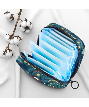 Muoooum Portable Sanitary Napkin Storage Bag - Christmas Stick Pattern | Ideal for Women Teens & Girls | Menstrual Cup & Breastfeeding Holder - Color 6 - Buy Online on GoSupps.com