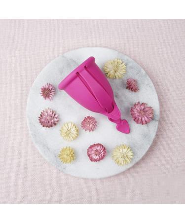 ELANEE Menstrual Cup Size 2 | Easy Removal Pull Tab | 33 ml Capacity | Eco-Friendly & Comfortable - Buy Online on GoSupps.com