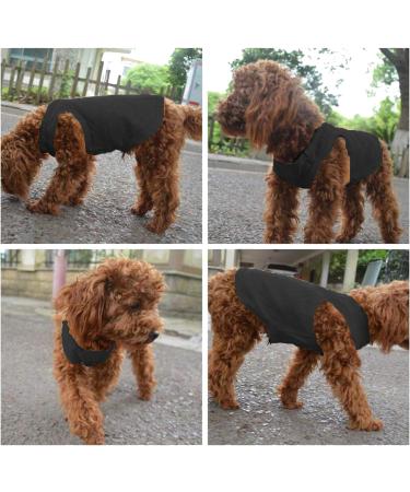 Yaodhaod Cotton Dog Clothing - Soft Breathable T-Shirts for Small & Medium Dogs | Sun Protection | Available in Black & Gray - Buy Online on GoSupps.com