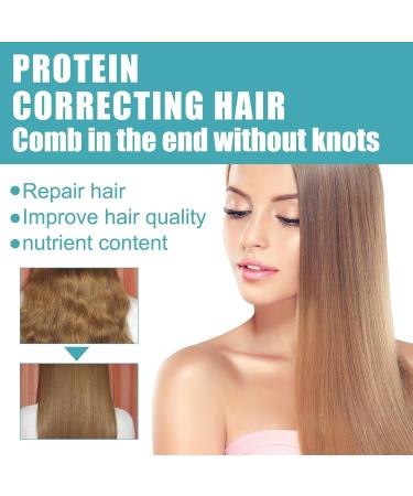 2-Pack Protein Corrective Hair Smoothing Cream | Silky Shiny Straightening Cream for Curly & Dry Hair - Buy Online on GoSupps.com