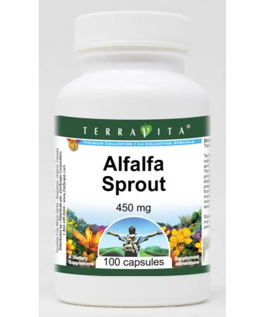 Alfalfa Sprout - 450 mg (100 Capsules ZIN: 518852)