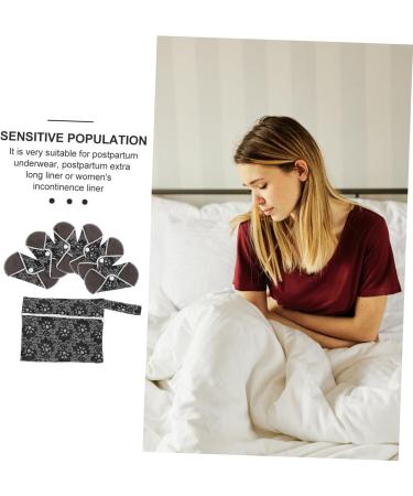 Shop Minkissy 18-Part Eco-Friendly Cloth Set: Diaper Inserts Bamboo Menstrual Pads & Reusable Towels - Washable Carbon Fiber - Buy Online on GoSupps.com