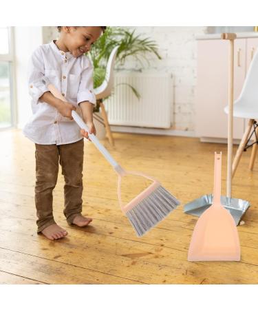 Toyvian 1 Set Children's Broom and Dustpan Lightweight Broom and Dustpan Adjustable Broom for Kids Mini Toys Children Toys Cleaning Toy Kids Cleaning Tools Broom Toy Mini Broom Prop Props - Buy Online on GoSupps.com
