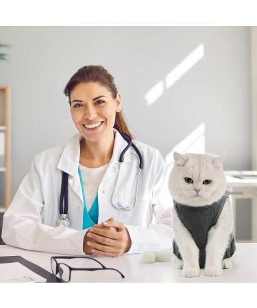 Avont Katzenbody for Cats | Recovery Suit for Abdominal Wounds Castration & Skin Diseases | Leak Protection | Size M - Dark Gray | International Shipping - Buy Online on GoSupps.com