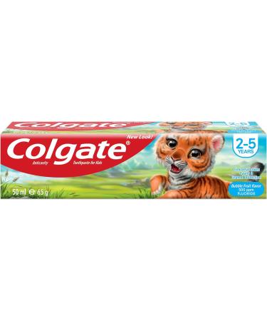 Colgate Kids Bubble Fruit Toothpaste 2-5 Years - 50ml - Buy Online on GoSupps.com