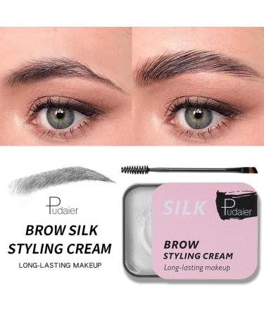 14g Eyebrow Shaping Soap | Long Lasting Eyebrow Styling Gel & Wax for Men & Women - Perfect Eyebrow Pigments & Brush Included - Buy Online on GoSupps.com