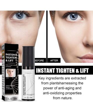 Trendyfave Face Serum for Women Men Vitamin C Serum Instant Face Lift Neck Eye Serum Anti-aging Face Cream For Tightener Skin Eye Bags Remover Dark Eye Circle Wrinkle Remover For All Skin Types - Buy Online on GoSupps.com