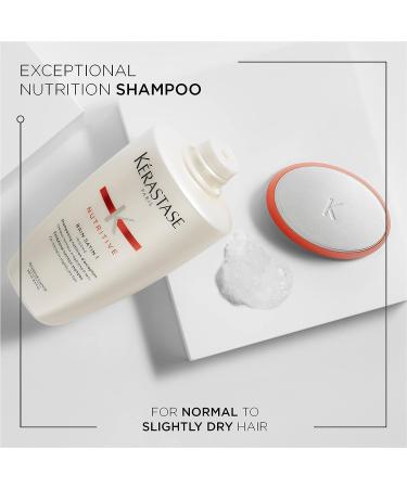 KERASTASE Nutritive Satin 1 Hydrating Shampoo | Strengthens & Softens | Irisome Complex | 8.5oz - Buy Online on GoSupps.com