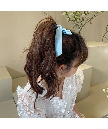 xbiez Braids Hair Clip for Hot Girl Long Ribbon Layered Bowknot Shape Hair Barrettes Ponytail Hair Barrettes for Teens Girl Pink - Buy Online on GoSupps.com
