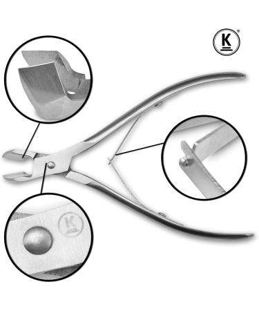 K-Pro Cuticle Nippers - Professional Cuticle Nippers Fingernail Sharp Fine Cuticel Nipper Foot Care Toenail Clippers - Buy Online on GoSupps.com