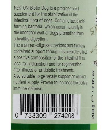 Necton Biotic Dog 200g - Premium Probiotic Supplement for Dogs | Fast International Shipping - Buy Online on GoSupps.com